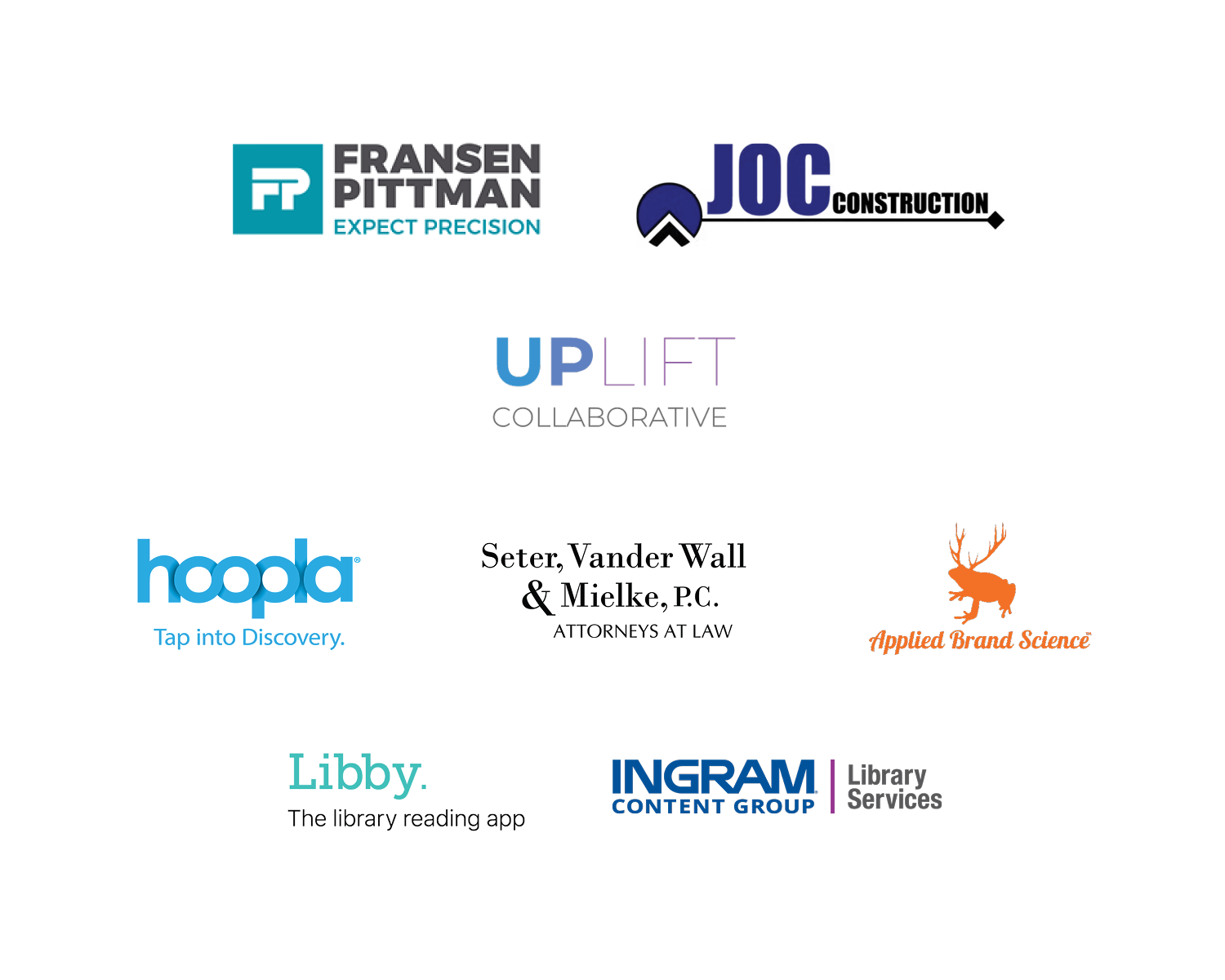 2025 Gala Sponsor Logos
