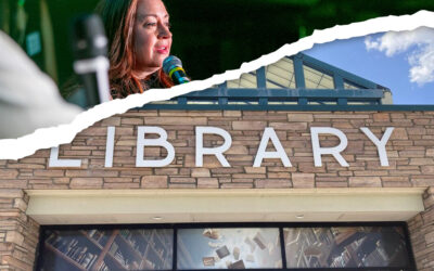 Gunbarrel Library opening & Shelby Van Pelt’s interview