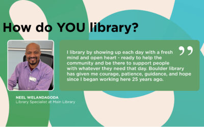 How do YOU library? Meet Neel