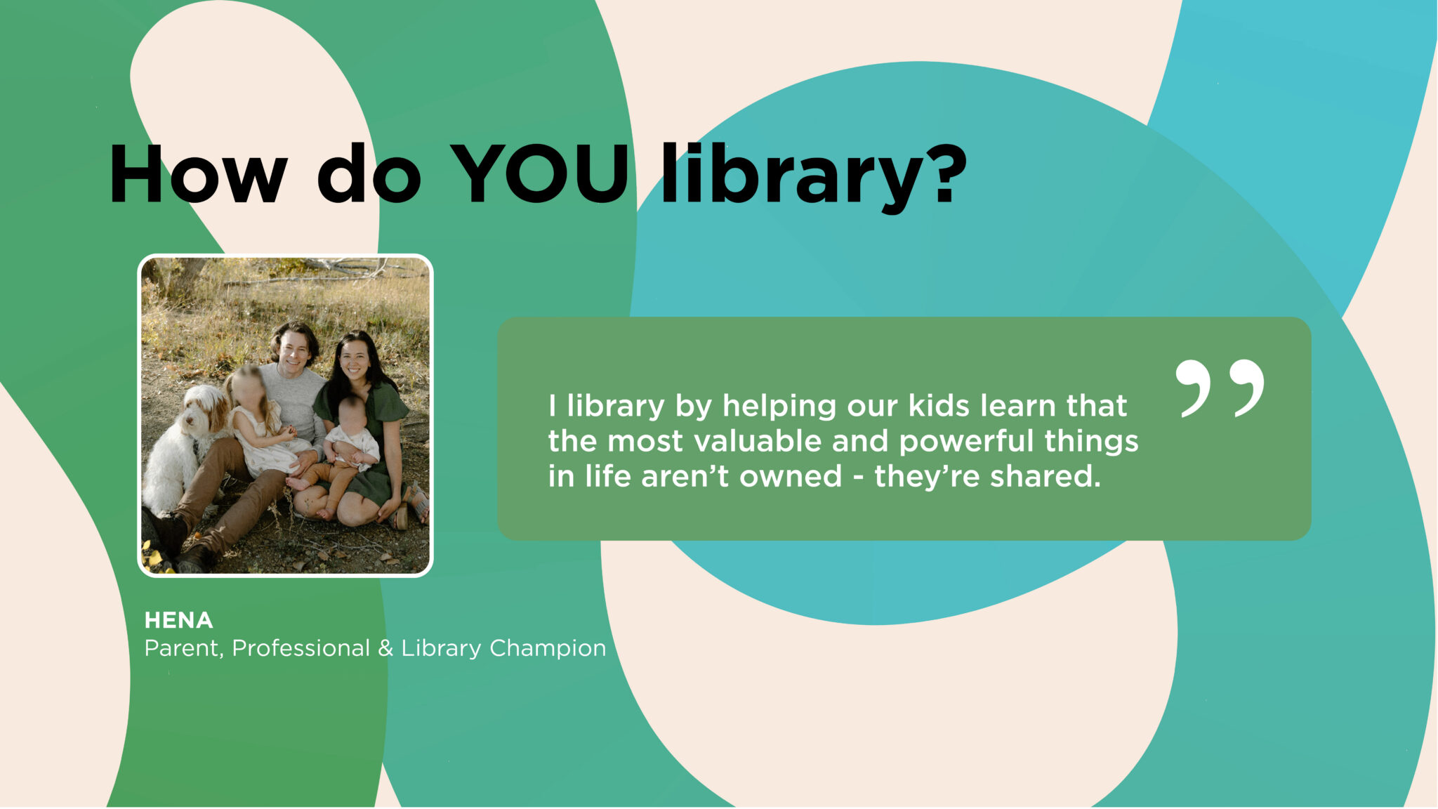 How do YOU library? Meet Hena