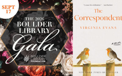 2026 Boulder Library Gala featuring author Virginia Evans of “The Correspondent”