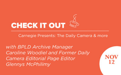 Check It Out: Carnegie Presents on Nov 12