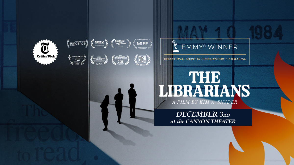 “The Librarians” screening on December 3